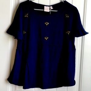 LC Lauren Conrad Women’s Top, “Bee Mine”